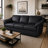Ramdev Top Grain Leather Sofa with Cushioned Back and Pillow Top Arm-124301330-35667468