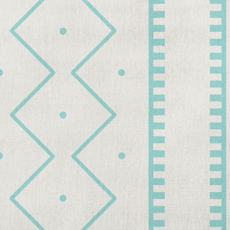Coussin décoratif d'intérieur/d'extérieur, 20 po x 20 po, Bleu clair