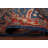 Blue Vegetable Dye Ziegler Oriental Runner Rug