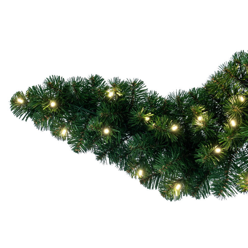Lighted Faux Mixed Assortment Swag