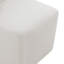 Chaise d'appoint rembourrée en polyester avec roulettes Bralan-2110377227
