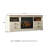 Dazya Unfinished TV Stand for TVs up to 60" with Fireplace Included