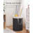 Large Woven Laundry Hamper Basket With Removable Liner And Handles - Durable Rattan Design, Sturdy Metal Frame, Foldable For Space Saving, Includes 2 Mesh Bags For Organization-80098443-80098435