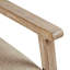 Chaise d'appoint, dossier en canne