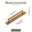 Ensemble de poignées robustes pour barre avec panneau (G015)-118502393-118502392