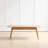 Solid Wood Top Plate Desk Coffee Table-1873235162