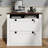 2 Drawer File Cabinet With Lock, 37'' Lateral Filing Cabinets For Home Office, Farmhouse End Table W/ Open Storage Shelves & Charging Station, Wood Printer Stand For Files/letter/legal/a4, White