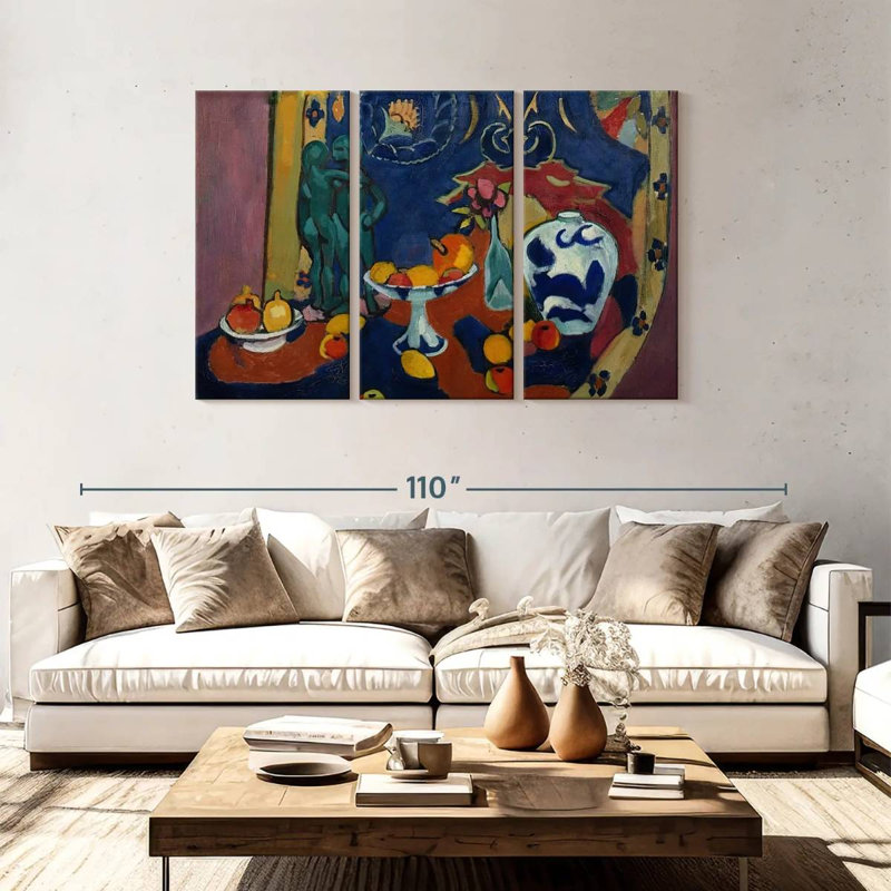 Yarlin Fruit And Bronze, 48" H x 74" W