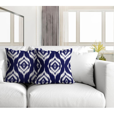 Coussin décoratif intérieur / extérieur Ikat