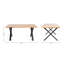 Estrella Metal Base Dining Table