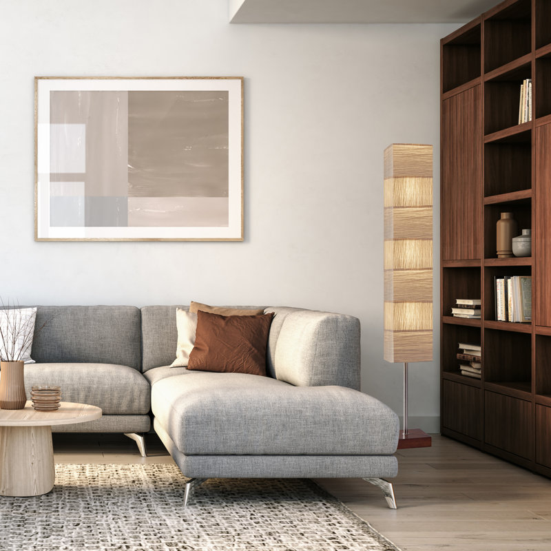 Lampe sur pied colonne 72 "Zana