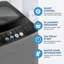 Compact 2-In-1 Portable Washing Machine With Spin Dryer - 20 Lbs Capacity With Smart Control Panel-121937314