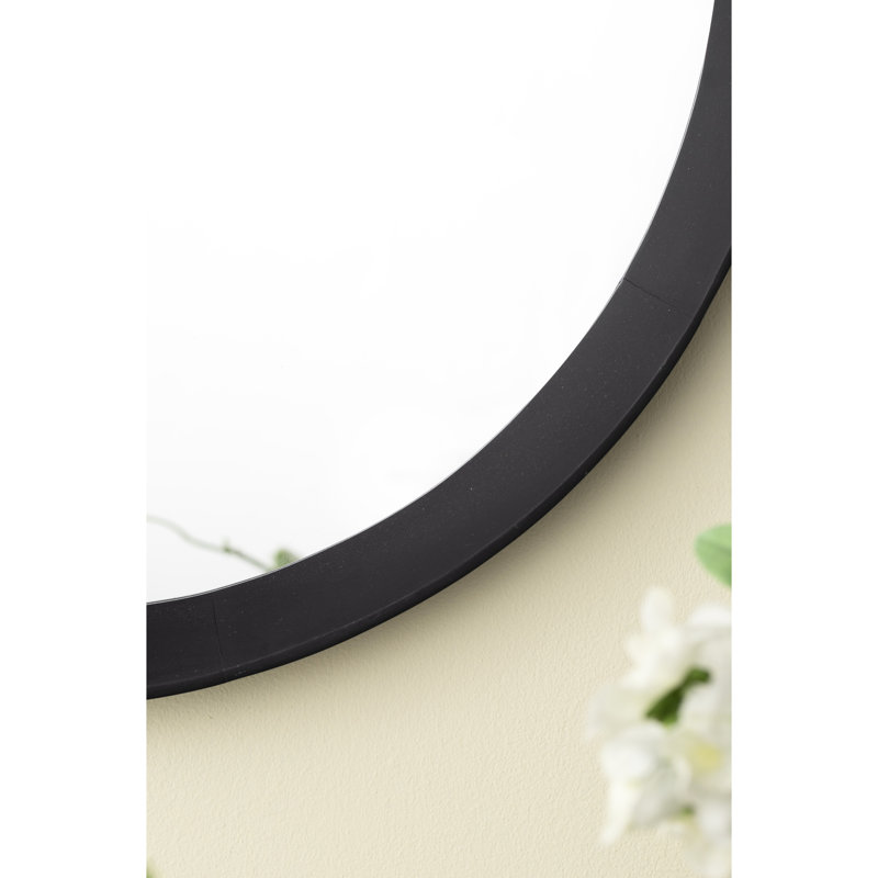 Miroir d'entrée en bois de manguier de 1,5 po d'épaisseur - rehausse le mur de la salle de bain, 20,38 po x 20,21 po