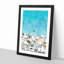 Rooftops in Montecorto Spain - Picture Frame Graphic Art Print-56863841-56863842