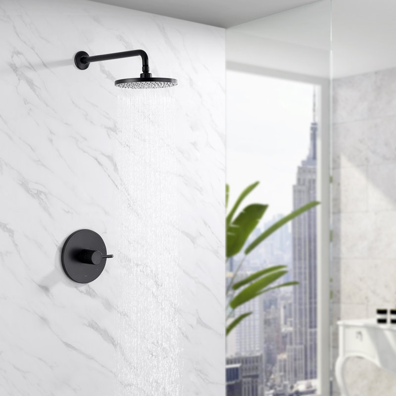 Shower Faucet with Rough-in Valve, Oil Rubbed Bronze