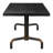 Neum Rectangular with Steel Base Dining Table