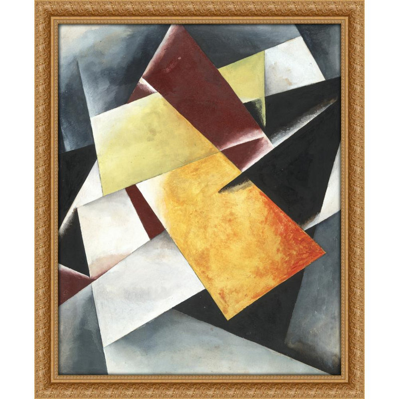 Painterly Architectonic (1918), 35" H x 28" W
