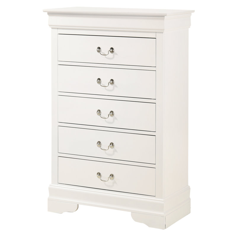 31'' W 5 - Drawer Dresser, White