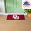 Tapis polychrome en PVC, 16 po x 28 po, University of Oklahoma