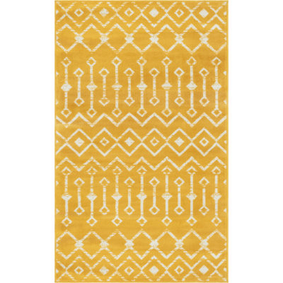 Tapis marocain à treillis Alecto