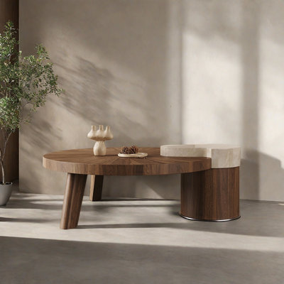 Table basse moderne de style rétro