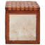 Delarosa Solid Wood Accent Stool