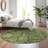 Premium Machine Washable Prisco Olive Rug-1782587156