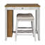 Ensemble de table de bar de 91 cm de hauteur avec prise électrique-1321875957-1321875959