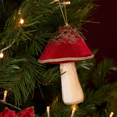 10.23 cm Polystyrene Shatterproof Hanging Figurine Ornament