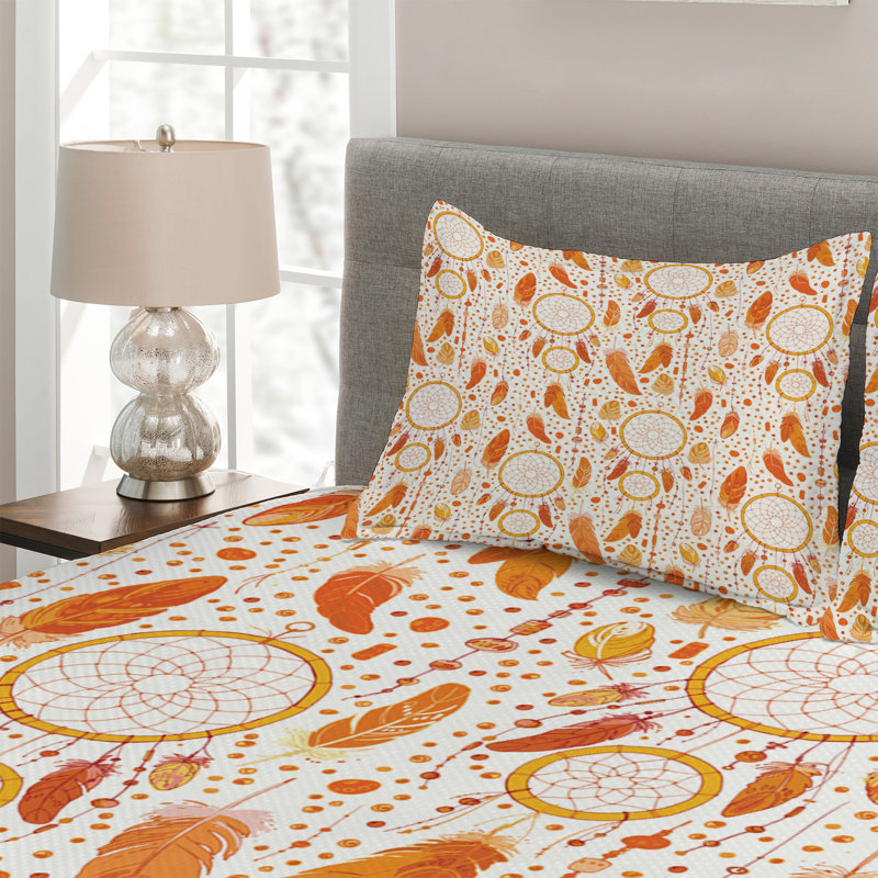 Coverlet, King Bedspread + 2 Shams