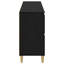  Sideboards 3 Pcs Black Oak 60 X 35 X 70 Cm Engineered Wood-108844956
