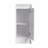 Freestanding Bathroom Storage Cabinet, 12" S,Soft Close Doors,Floor Mounting Design,(Kd-Packing)