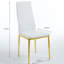 Ensemble de 4 chaises, GOLDEN LEG SEAT-679725790