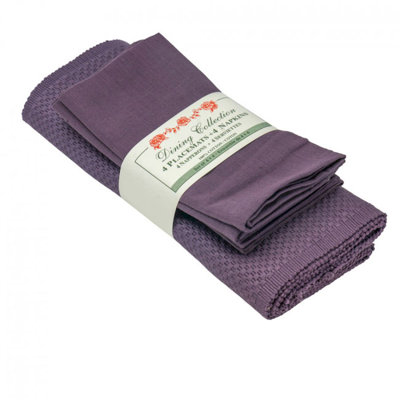 Rectangle Placemat And Napkin Set