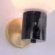 Drake Single Light Glass Dimmable Armed Sconce