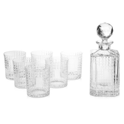 Deberry 320ml Crystal Whiskey Glass Set