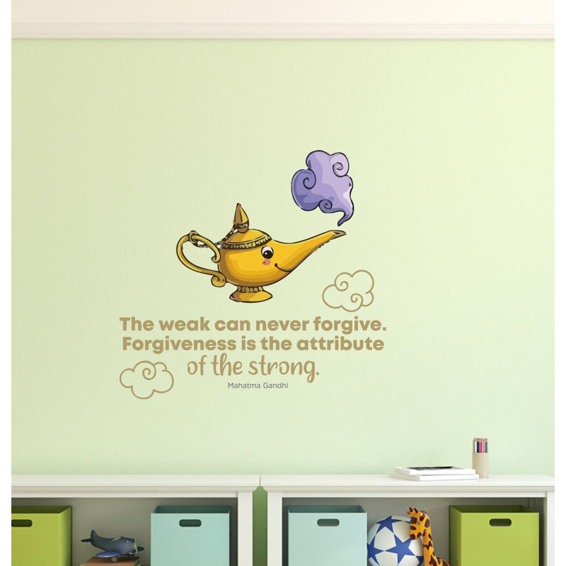 Text & Numbers Wall Decal, 8" H x 10" W