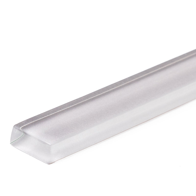 Carreau de doublure en verre Urban 12 po x 1 po, Gris clair