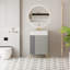Meuble-lavabo à tablettes ouvertes avec lavabo-1394413078