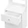 Bedside table with 2 drawers, 3 open shelves and hooks