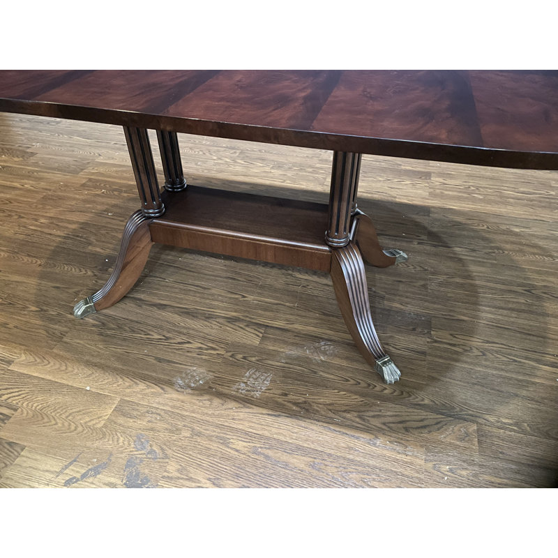 Petite Oval Mahogany Dining Table
