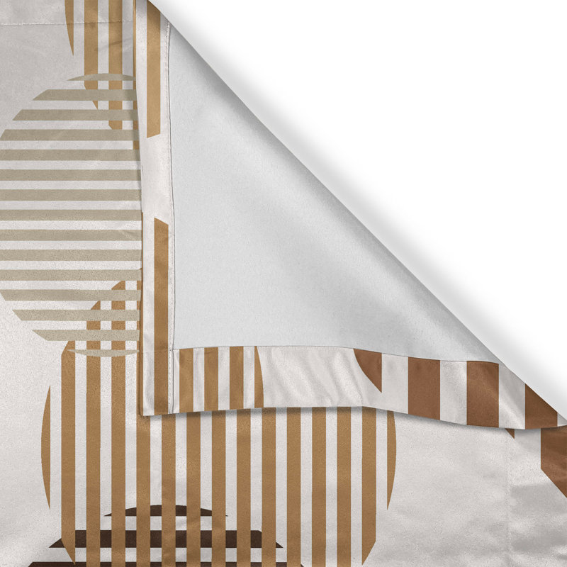 Semi Sheer Curtain Pair