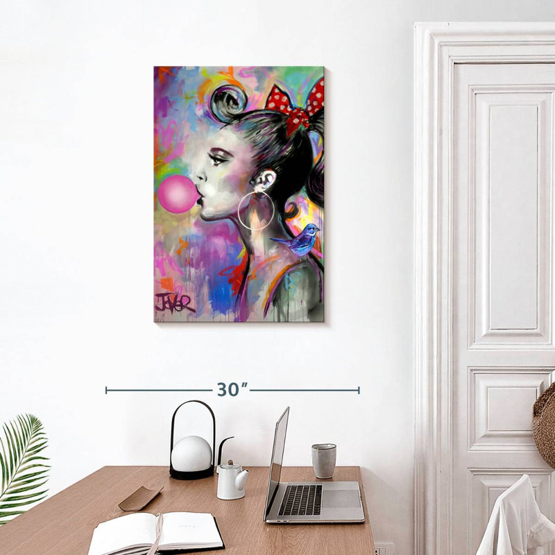 Leisha Bubble Girl, H 30 po x l 20 po
