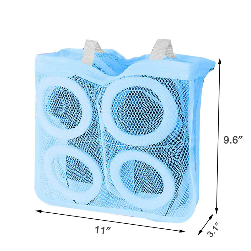 Mesh Wash Bag, Blue