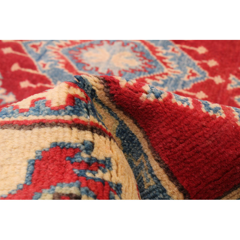 Tapis de couloir unique en laine noué à la main 2 pi 8 po x 9 pi 7 po nouvel âge Aimery