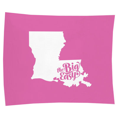 Douce Nouvelle-Orléans — Silhouette de l'État de Louisiane — Décors paysagers muraux d'intérieur