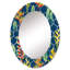 Summer Summer Vibrant Leaves II - Miroir mural bohémien-622779347