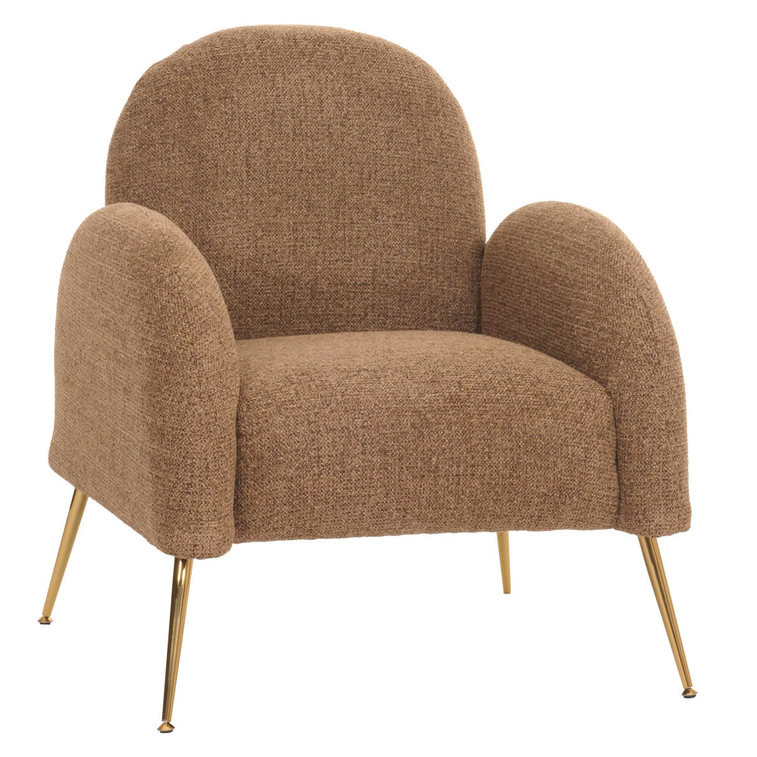 Lounge-Sessel MCW-N69, Cocktailsessel Sessel, Retro Nosagfederung Stoff/Textil Chenille