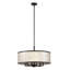 Lustre cylindrique 24 lumières 6 pouces Capiz-382826762