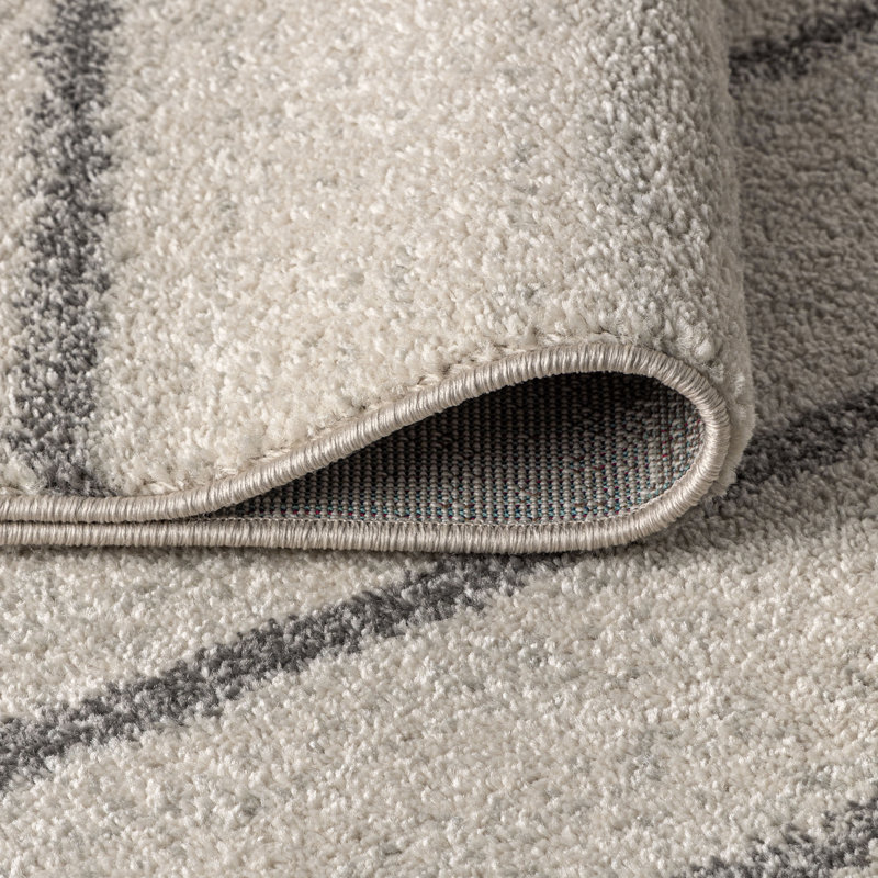 Striped Area Rug, Rectangle 122 x 183cm